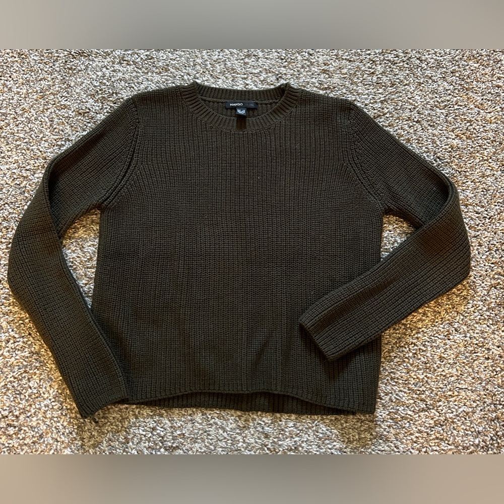 Green Mango knit sweater